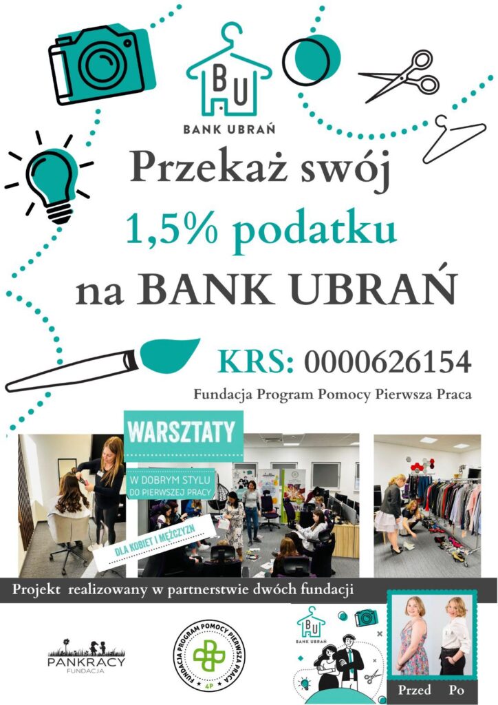 Przekaż 1,5% podatku. KRS 0000626154